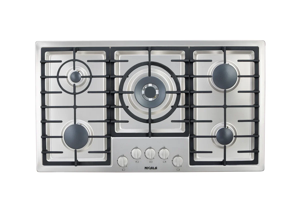اجاق گاز نیک کالا صفحه  استیل مدل SGH-102