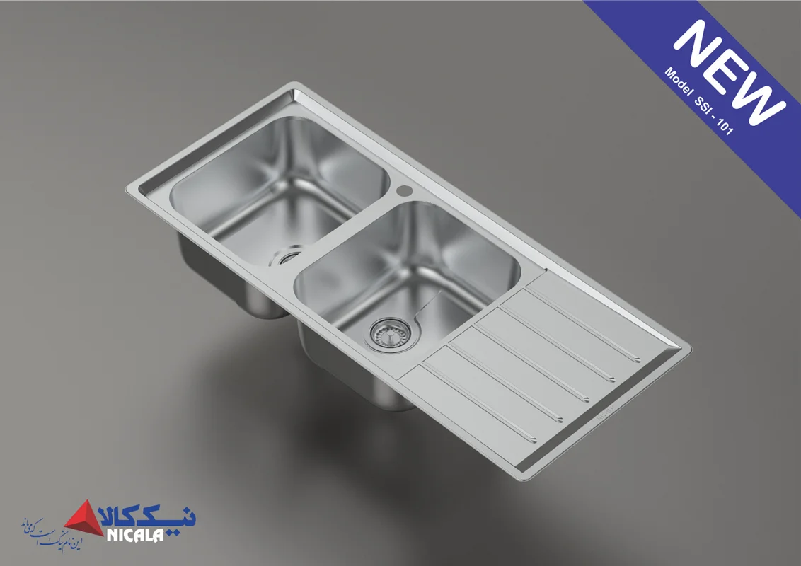سینک  نیک کالا  توکار مدل SSI-101